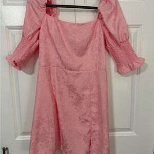 Francesca's Collections Blush Floral Dress